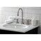 Kingston Brass KS2988TAL Tudor Widespread Bathroom Faucet W/Brass Pop-Up, Brushed Nkl KS2988TAL - alternate 4